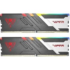 Оперативная память Patriot Viper Venom, DDR5, 32GB (2x16GB), 6800MHz, CL34, DIMM, с радиаторами, RGB, черный