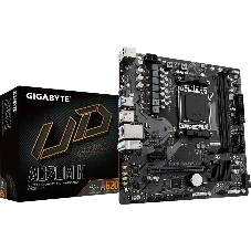 Материнская плата Gigabyte A620M H (V1.2/V2.0), SocketAM5 AMD A620 2xDDR5 mATX AC`97 8ch(7.1) GbLAN RAID+VGA+HDMI