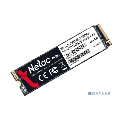 Накопитель SSD Netac N930E Pro, 256Gb, PCIe 3.1 x4, M.2 2280, NVMe, R/W 2040/1270