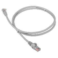 Патч-корд LANMASTER LSZH UTP cat.5e, 15 м, серый