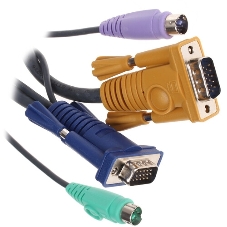 Кабель D-Link DKVM-IPCB5, All in one SPHD KVM Cable in 5m (15ft) for DKVM-IP1/IP8 devices (10pack)