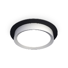 Комплект встраиваемого светильника Ambrella light XC8051004 SBK/MCH черный песок/хром матовый GX53 (C8051, N8121)