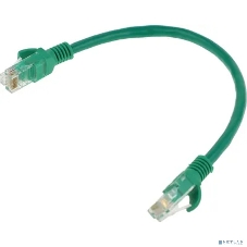 Патч-корд UTP Cablexpertcat.6, 0.25м, литой, многожильный, зеленый