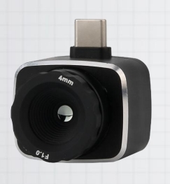 Тепловизор для смартфона UNI-T UTi722M, 256 * 192, -20C...450C, 25Гц, подключение к моб. устройствам USB-C, ручной фокус