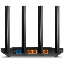 Роутер TP-Link AX1500 Dual-Band Wi-Fi 6 RouterSPEED: 300 Mbps at 2.4 GHz + 1201Mbps at 5 GHzSPEC: 4× Antennas, 1GHz Dual Core CPU, 1× Gigabit WAN Port + 3× Gigabit LAN Ports, 1024-QAM, OFDMAFEATURE: Tether App, WPA3, Access Point Mode, IPv6 Supported, IPTV, Bea