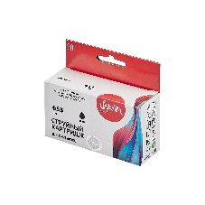 Картридж струйный Sakura CZ109AE (№655 Black) для HP, черный, 11 мл., 600 к.