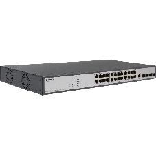 Коммутатор ORIGO OS3228P/250W/A1A, 24×1 Гбит/с PoE+ + 4×10 Гбит/с SFP+ Uplink, управляемый