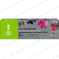 Картридж струйный Cactus CS-R-PFI320M-CHIP PFI-320M пурпурный (260мл) для Canon imagePROGRAF TM-200/200MFP/205/300/300MFP/305/250/255/350/355 с чипом