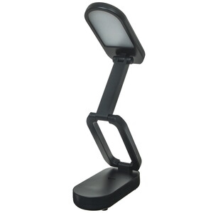Настольный светильник ULTRAFLASH (15726) UF-807 C02 черный (Led св-к настольный, 10Вт, ССТ, диммируемый, RGb подсветка)