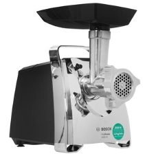 Мясорубка электрическая Bosch MFW67440 черный, 2000 Вт, 3.5 кг/мин, реверс, защита от перегрузки, насадки - 4