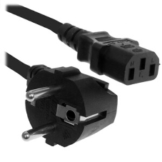 Кабель питания для ноутбуков Gembird/Cablexpert, 3м, Schuko- C5, 10А (PC-186-ML12-3M)