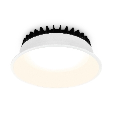 Встраиваемый многорежимный cветодиодный светильник Ambrella light DCR508 8W 6400K/3000K/4200K 85-265V D120*50 (A110)