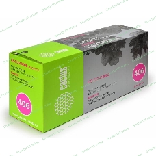 Картридж лазерный Cactus CS-CLT-M406S magenta пурпурный (1000 стр.) для принтеров Samsung CLP-360/365/CLX-3300/3305