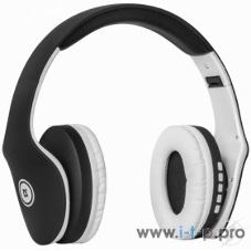 Беспроводные/проводные наушники Defender FreeMotion B525 черный/белый, накладные, Bluetooth + проводной, до 8 ч
