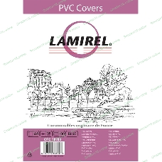 Обложки Lamirel Transparent A4, PVC, синие, 150 мкм, 100 шт.