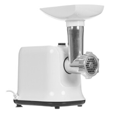 Мясорубка электрическая Sakura SA-6420W белый, 1500 Вт, 1.2 кг/мин, реверс, защита от перегрузки, насадки - 1