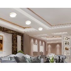 Светильник Ambrella light TN5214 WH белый GX53 max 15W D105*40