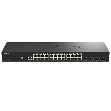 Коммутатор D-Link DGS-1210-28X/ME/C1A, 24×1 Гбит/с + 4×10 Гбит/с SFP+, управляемый