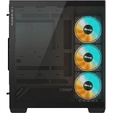Компьютерный корпус Gigabyte Gb-C500P ST черный без БП ATX 3x120мм 6x140мм 2xUSB 3.0 1xUSB3.1 audio bott PSU