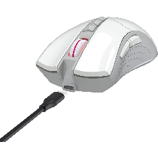 Мышь беспроводная A4Tech Bloody R90 Plus белый, 5000 dpi, USB Type-A, радиоканал, кнопки - 8