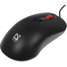 Мышь проводная Defender Omega MB-522 черный, 1600 dpi, USB, кнопки - 4