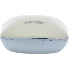 Мышь беспроводная Acer OMR205 белый/голубой, 1200 dpi, радиоканал, USB, кнопки - 3