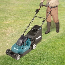 Газонокосилка аккумуляторная Makita DLM382CM2, 18 В, 4 Ач