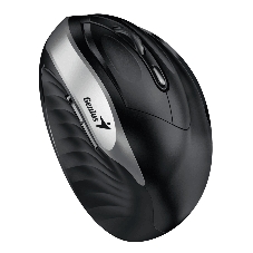 Мышь беспроводная Genius Ergo 8250S серебристый, 1600 dpi, радиоканал, USB, кнопки - 6