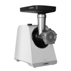 Мясорубка электрическая Bosch MFWS420W белый, 1900 Вт, 2.5 кг/мин, реверс, насадки - 3