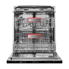 Встраиваемая посудомоечная машина Kuppersberg GS 6057, серебристый, 59.6 см, 15 компл., 49 дБ, класс A++