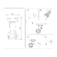 Трековый однофазный светильник Ambrella light GL5002 BK черный E27 max 40W D92*163
