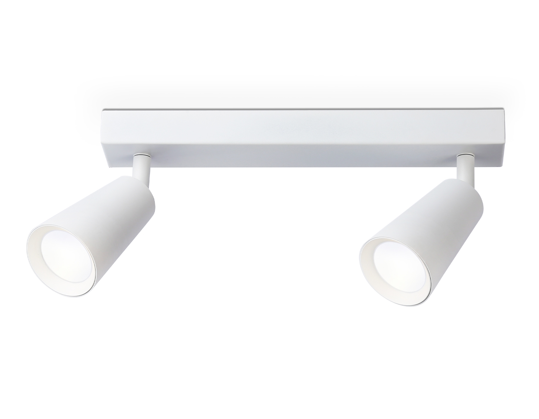 Накладной поворотный спот Ambrella light TA13145/2 WH белый GU10/2 max 12W 295*60*130