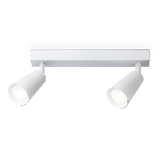 Накладной поворотный спот Ambrella light TA13145/2 WH белый GU10/2 max 12W 295*60*130
