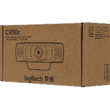 Веб-камера Logitech C930s Pro HD 1920x1080, 30 кадр/с, USB Type-A, микрофон (2 шт, шумоподавление), шторка приватности, автоматическая фокусировка, автоосвещение, универсальное крепление
