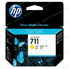 Картридж струйный HP №711 CZ132A желтый для HP DJ T120/T520 (29мл)