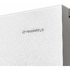 Холодильник Maunfeld MFF177NFW белый глянец двухкамерный 263/170л морозилка сбоку, No Frost, Side by Side