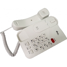 Телефон проводной Ritmix RT-311 белый