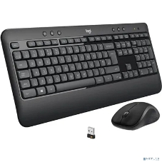 Комплект клавиатура+мышь Logitech MK540 Advanced беспроводной, USB, 1000 DPI, чёрный