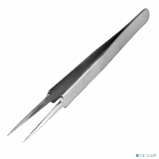 Пинцет прямой с закругленными кончиками Rexant 125 мм (блистер)