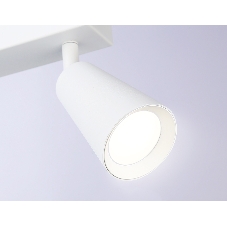 Накладной поворотный спот Ambrella light TA13145/2 WH белый GU10/2 max 12W 295*60*130