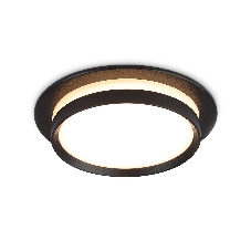 Светильник Ambrella light TN5215 BK черный GX53 max 15W D105*40