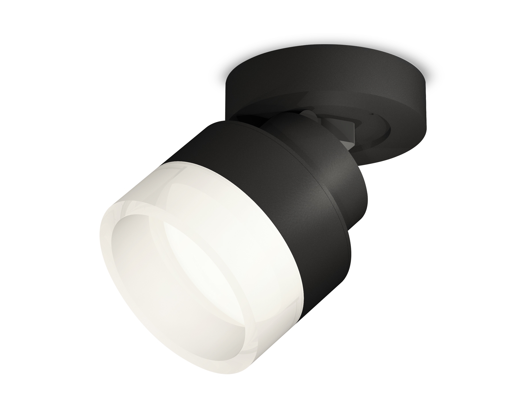Светильник Ambrella Light XM8102020 SBK/FR черный песок/белый матовый GX53 (A2229, A2106, C8102, N8401)