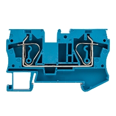Колодка клеммная JXB-ST-6 57А самозажимная син. EKF plc-jxb-st-6-blue