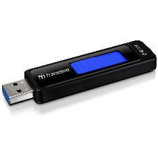 Флешка USB Transcend JetFlash 760 (TS64GJF760), 64Gb, USB 3.0, R/W 130/40, черный/синий
