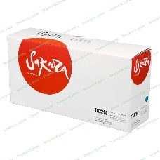 Тонер-туба Sakura KMTN-321C (A33K450) для Konica Minolta, голубой, 25000 к.