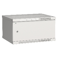 Шкаф ITK LWE3-06U64-MF LINEA WE 6U 600x450 мм дверь металл серый