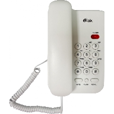 Телефон проводной Ritmix RT-311 белый