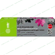 Картридж струйный Cactus CS-R-PFI321M-CHIP PFI-321 пурпурный (260мл) для Canon imagePROGRAF TM-200/200MFP/205/300/300MFP/305/250/255/350/355 с чипом