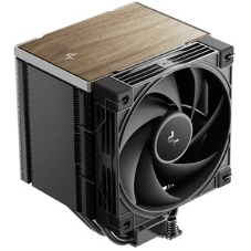 Кулер для процессора DEEPCOOL AK500 G2 LGA1851/1700/1200/115X/AM5/AM4 (9шт/кор, TDP 240W, PWM, Fan 120мм, 5 тепл. трубок, Copper Base, Wood-grain top cover, черный) RET (R-AK500G2-BKNNMN-GJD)