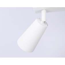 Накладной поворотный спот Ambrella light TA13145/2 WH белый GU10/2 max 12W 295*60*130